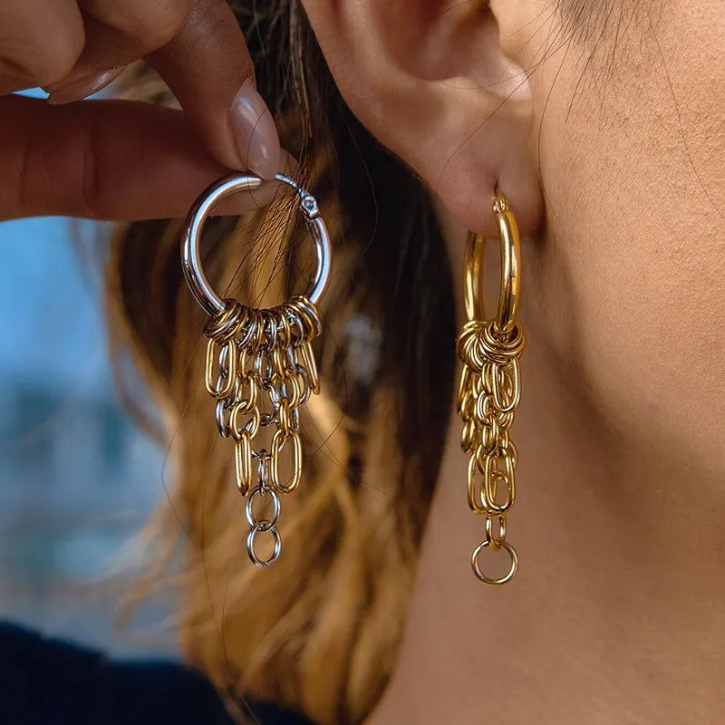 Aretes Cadena
