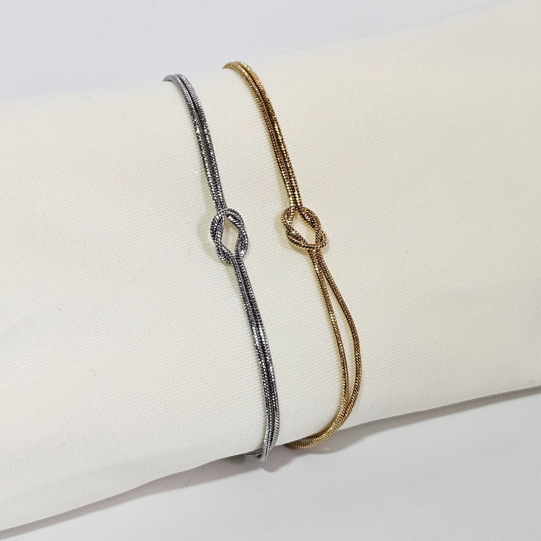 Pulsera de pareja nudo