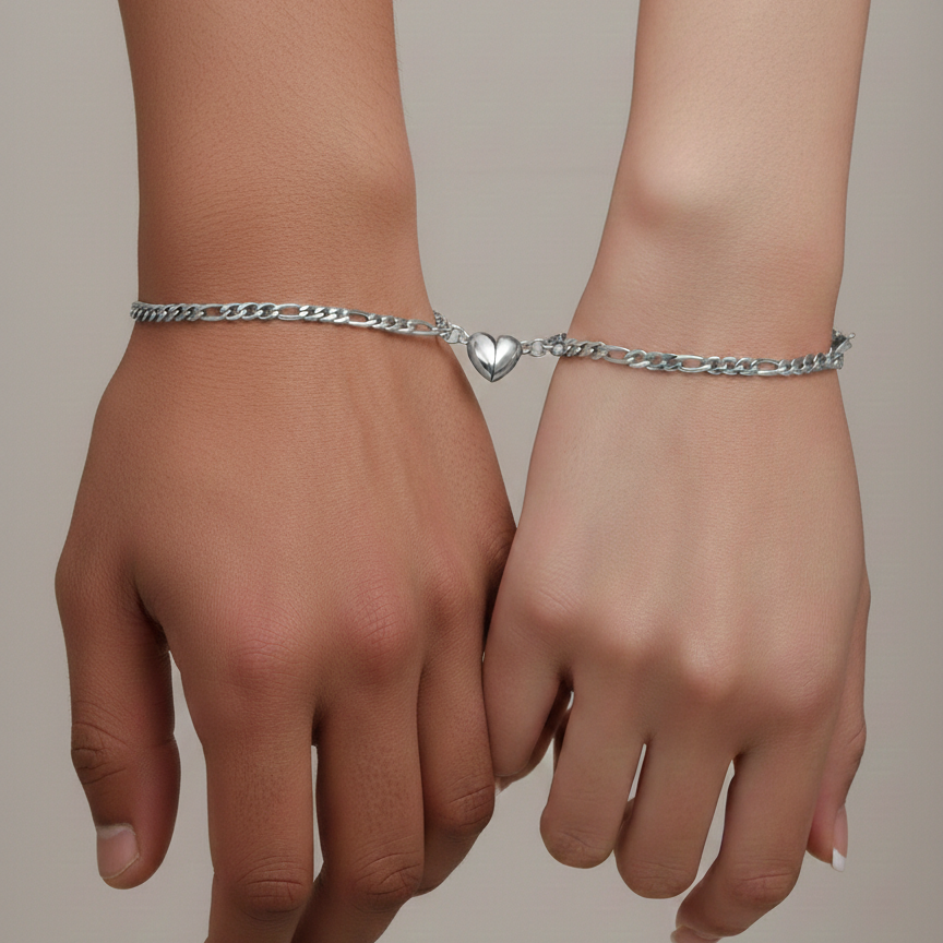Pulseras Pareja Imán