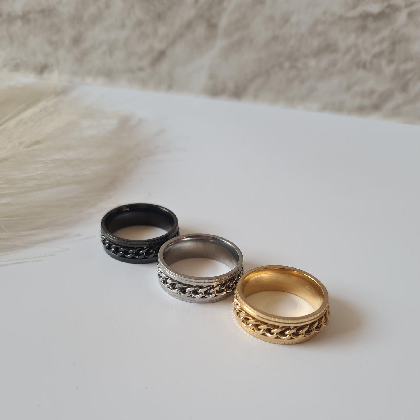 Anillo anti-estrés Hombre