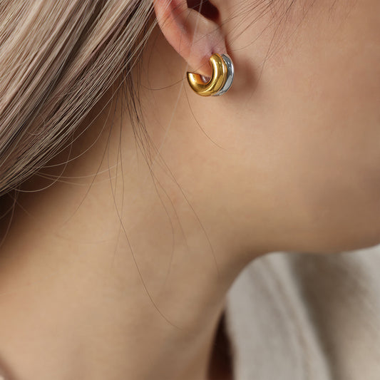 Aretes Bicolor