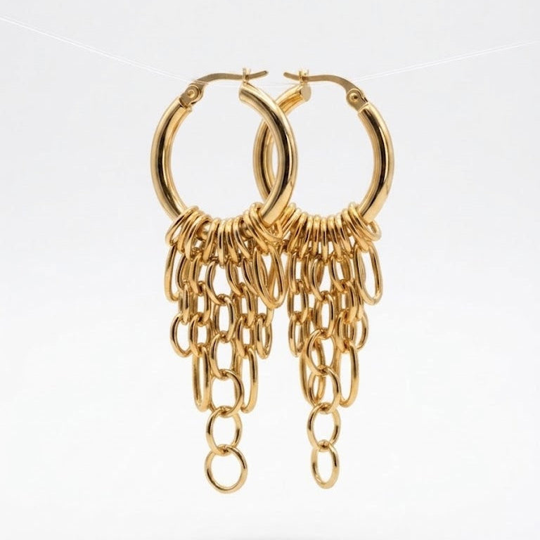 Aretes Cadena
