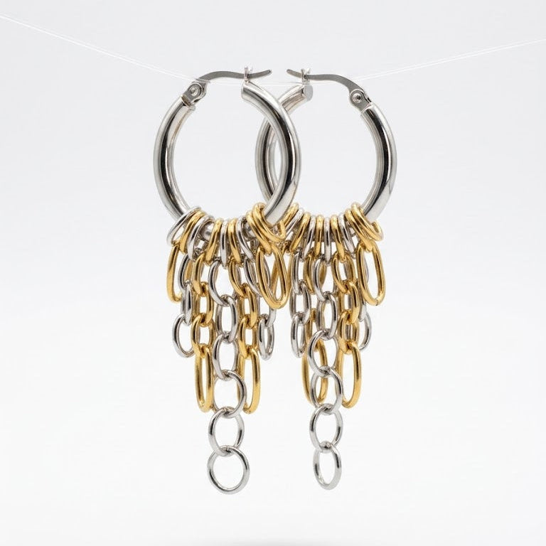 Aretes Cadena